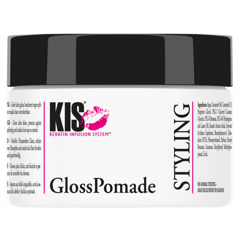 Kis (Кис) Оживляющая помада-блеск для тусклых и секущихся волос (Gloss Pomade), 150 мл.