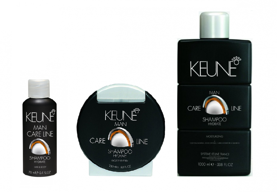 Keune (Кене) Шампунь увлажняющий "Кэе Лайн Мен" (CL Hydrate Shampoo), 70/250/1000 мл.