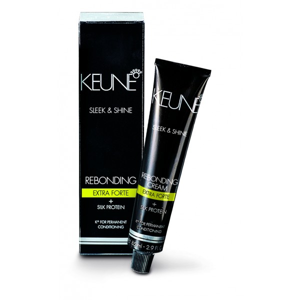 Keune (Кене) Средство для выпрямления, бальзам фиксирующий для волос (Sleek & Shine Rebonding Extra Forte), 85 мл.