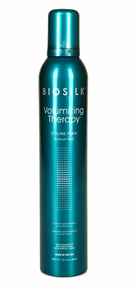 Biosilk (Биосилк) Объемная терапия Пена для объема средней фиксации (Volumizing Therapy Styling Foam), 360 г.