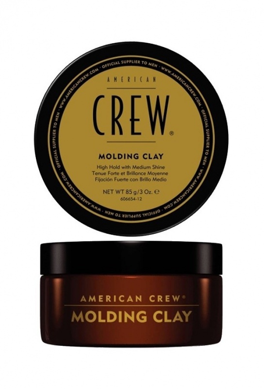 American Crew (Американ Крю) Формирующая глина сильной фиксации со средним уровнем блеска для укладки волос (Classic Molding Clay), 85 г. 