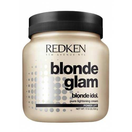 Redken (Редкен) Осветляющая паста с аммиаком Блонд Глэм (Blonde glam pure lightening cream power lift), 500 гр.