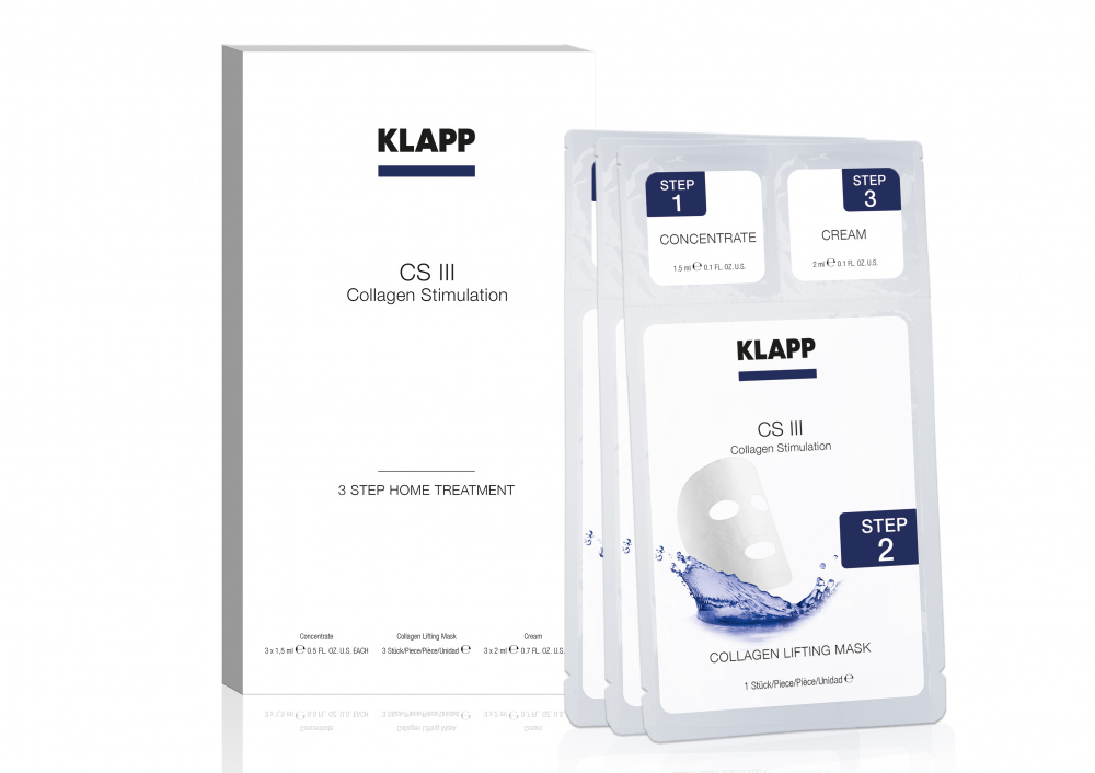 Klapp (Клапп) 3-х шаговый процедурный набор CS III (CS III 3 Step Home Treatment 3 Beh.) 