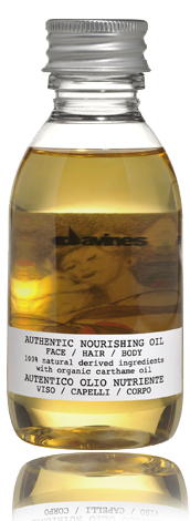 Davines (Давинес) Питательное масло Аутентик для лица, волос и тела (Authentic Nourishing Oil Face/Hair/Body), 140 мл
