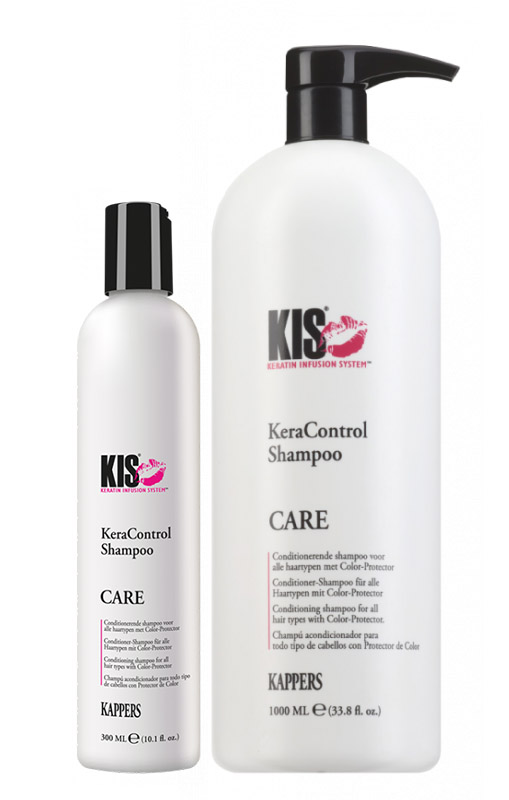 Kis (Кис) Кератиновый увлажняющий шампунь-кондиционер для волос и тела (KeraControl Shampoo), 300/1000 мл.